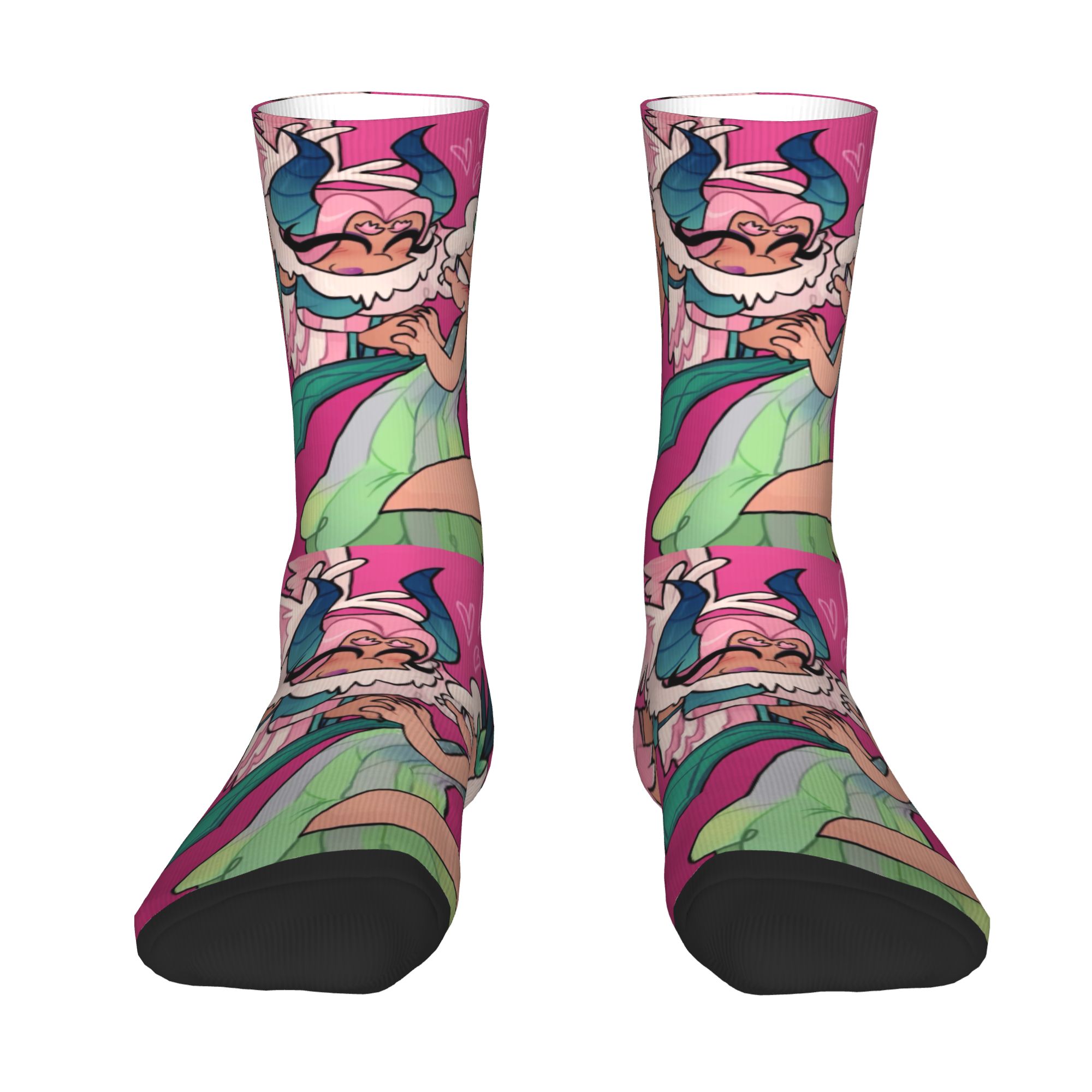 Dress Sock Men - Custom My S-Singing Cartoon Monsters Dress