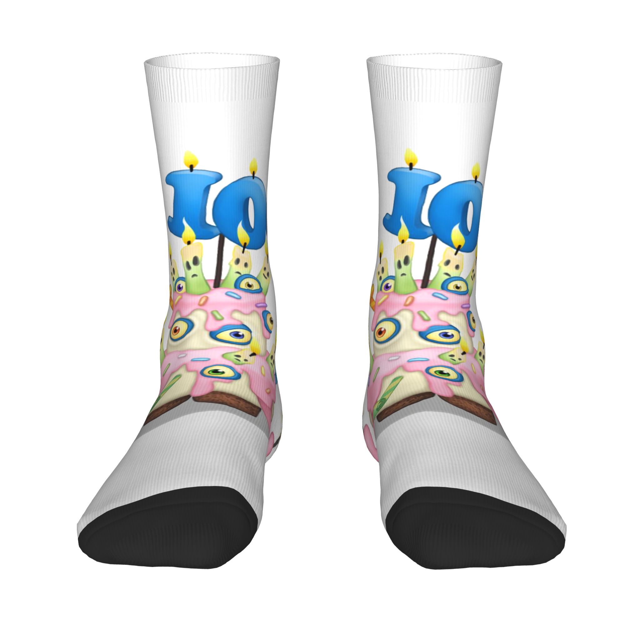Dress Sock Men - Custom My S-Singing Cartoon Monsters Mens