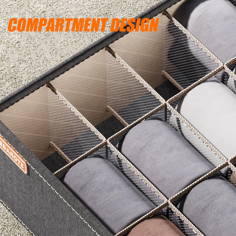 20 Grids Sock Drawer Organizer - Sock Organizer Tray ulasan dan harga