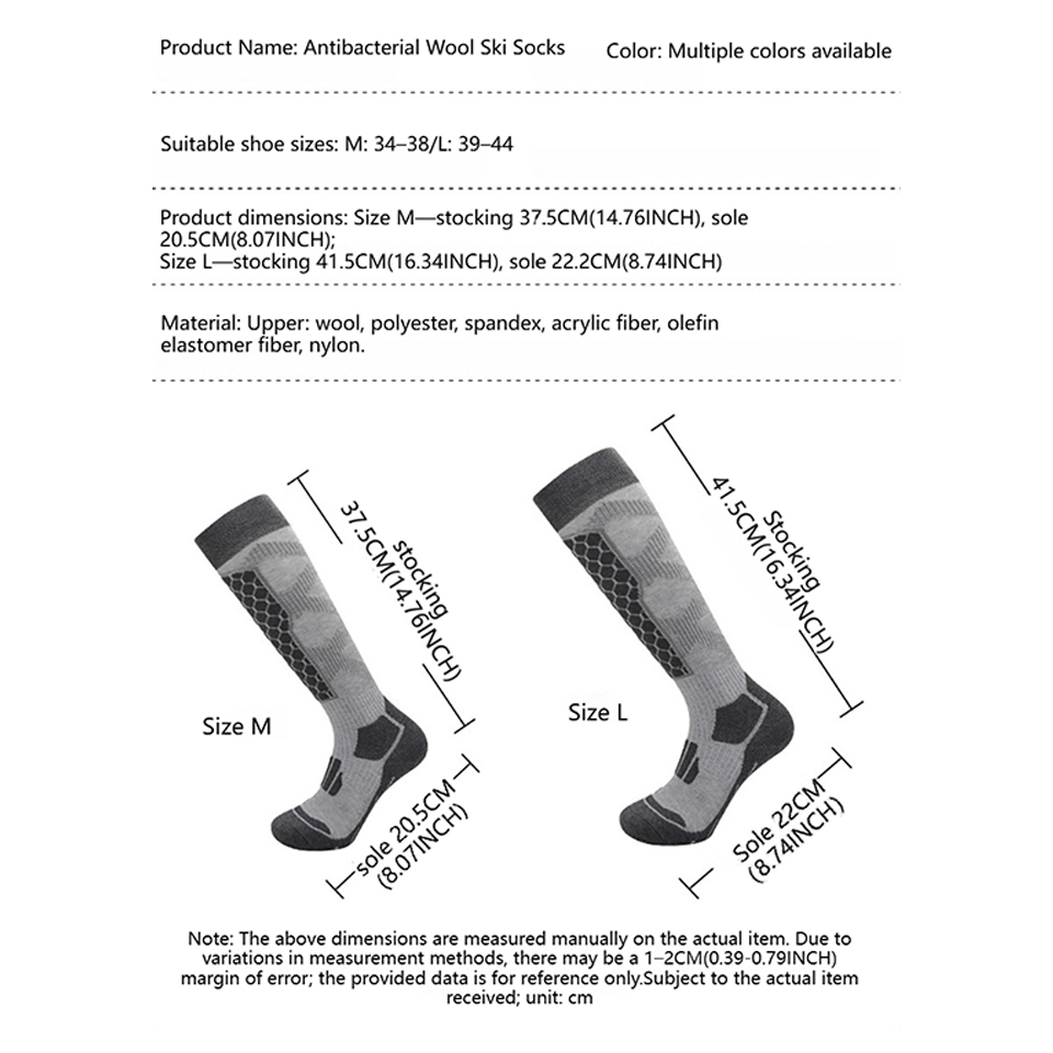 Loogdeel 1 Pair Autumn Profess - Wool Hiking Sock ulasan dan harga