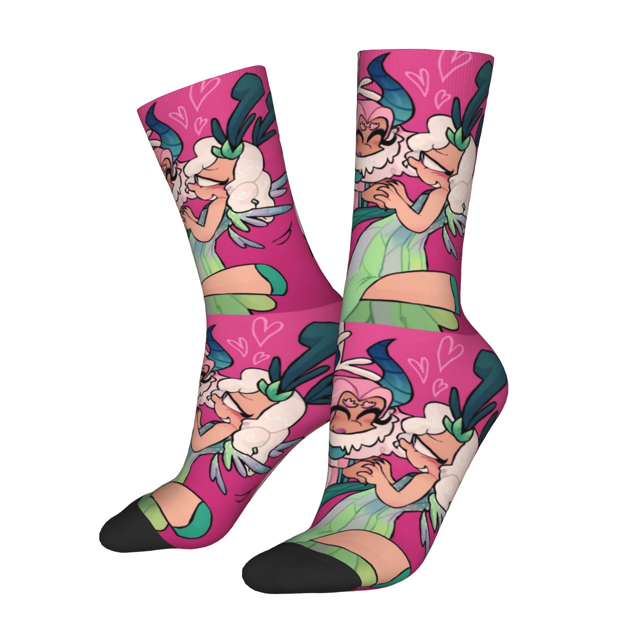 Custom My S-Singing Cartoon Mo - Dress Sock Men ulasan dan harga