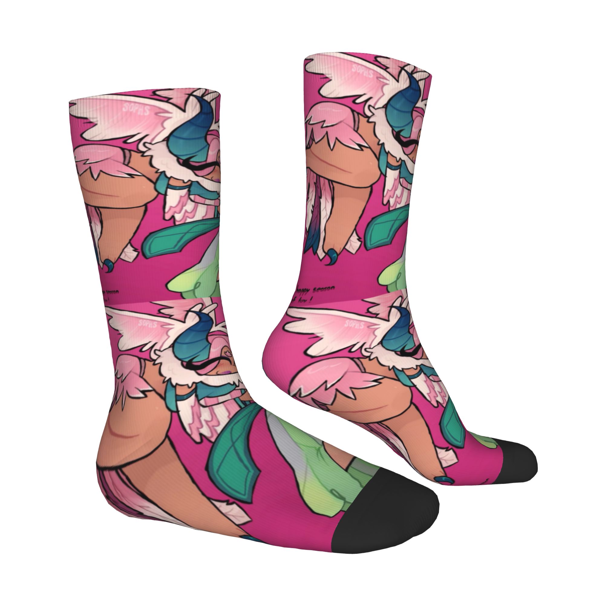 Custom My S-Singing Cartoon Mo - Dress Sock Men ulasan dan harga