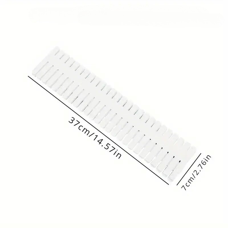 4/8/12PCS Adjustable Drawer Di - Sock Organizer Tray ulasan dan harga