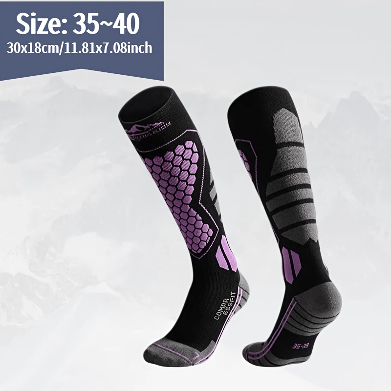 Unisex Thickened Ski Socks Qui - Thermal Sock Winter ulasan dan harga