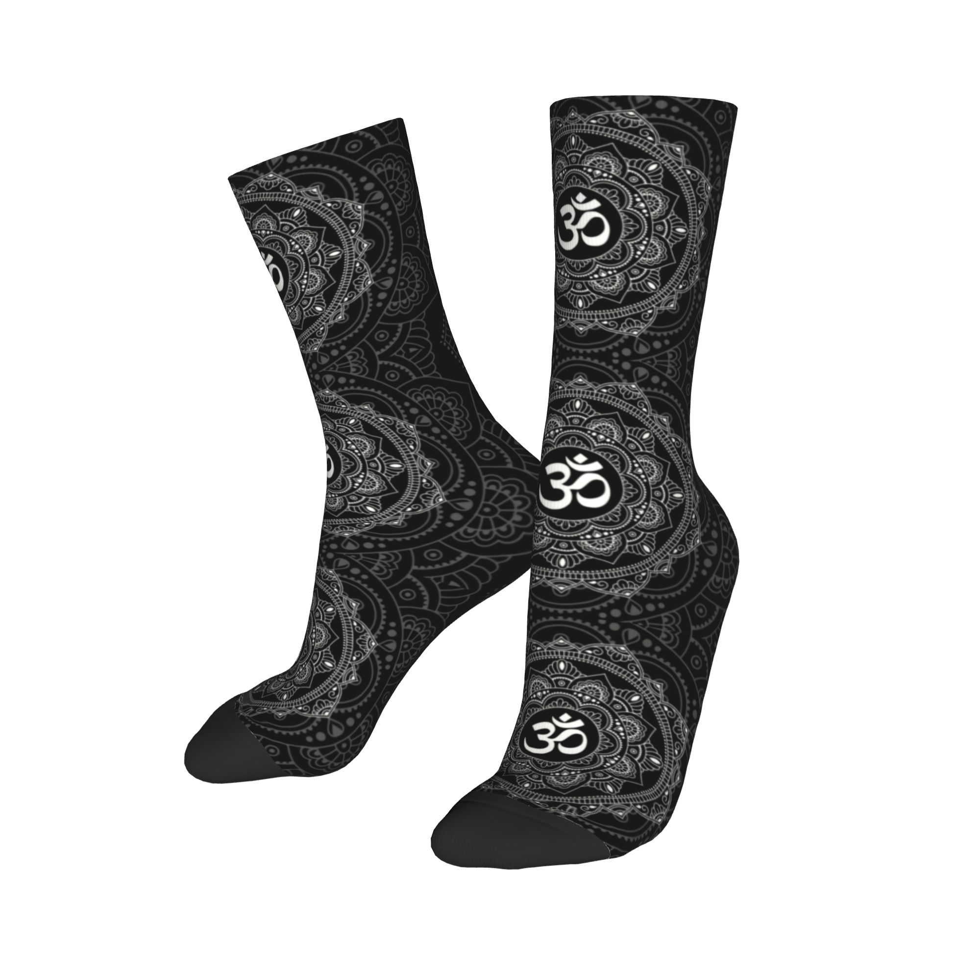 Custom Om Mandala Dress Socks  - Dress Sock Men ulasan dan harga