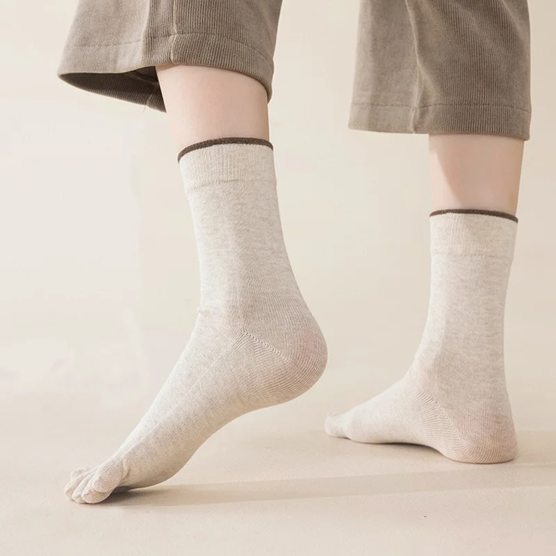5/10 Pairs Men's Wool Toe Sock - Thermal Sock Winter ulasan dan harga