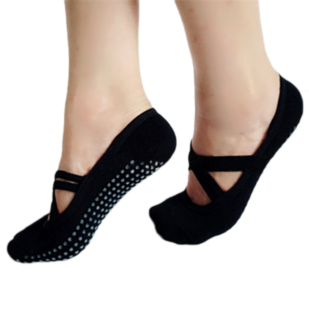 2Pairs Yoga Socks Women Cotton - Grip Sock Yoga ulasan dan harga