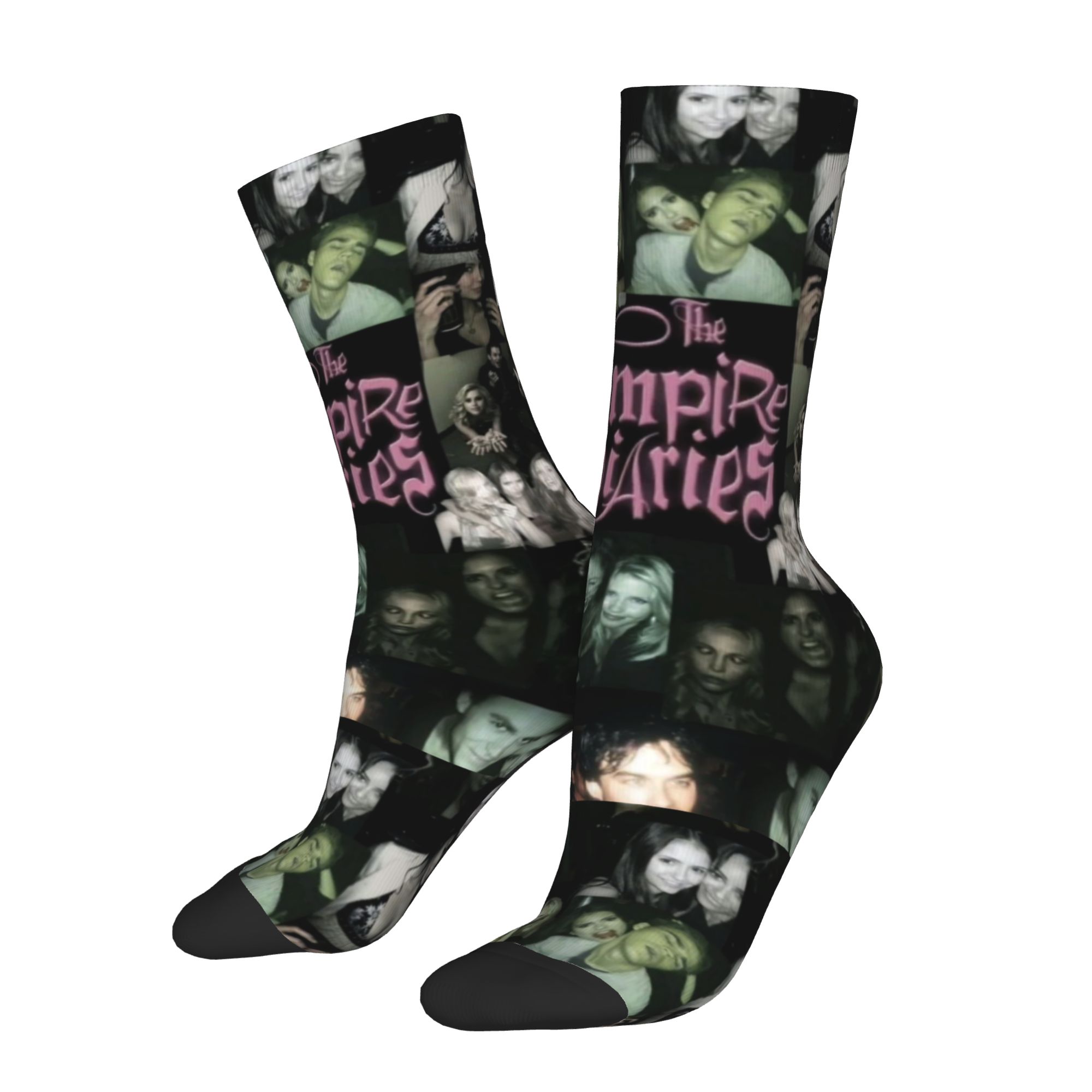 Custom The Vampire Diaries Men - Dress Sock Men ulasan dan harga