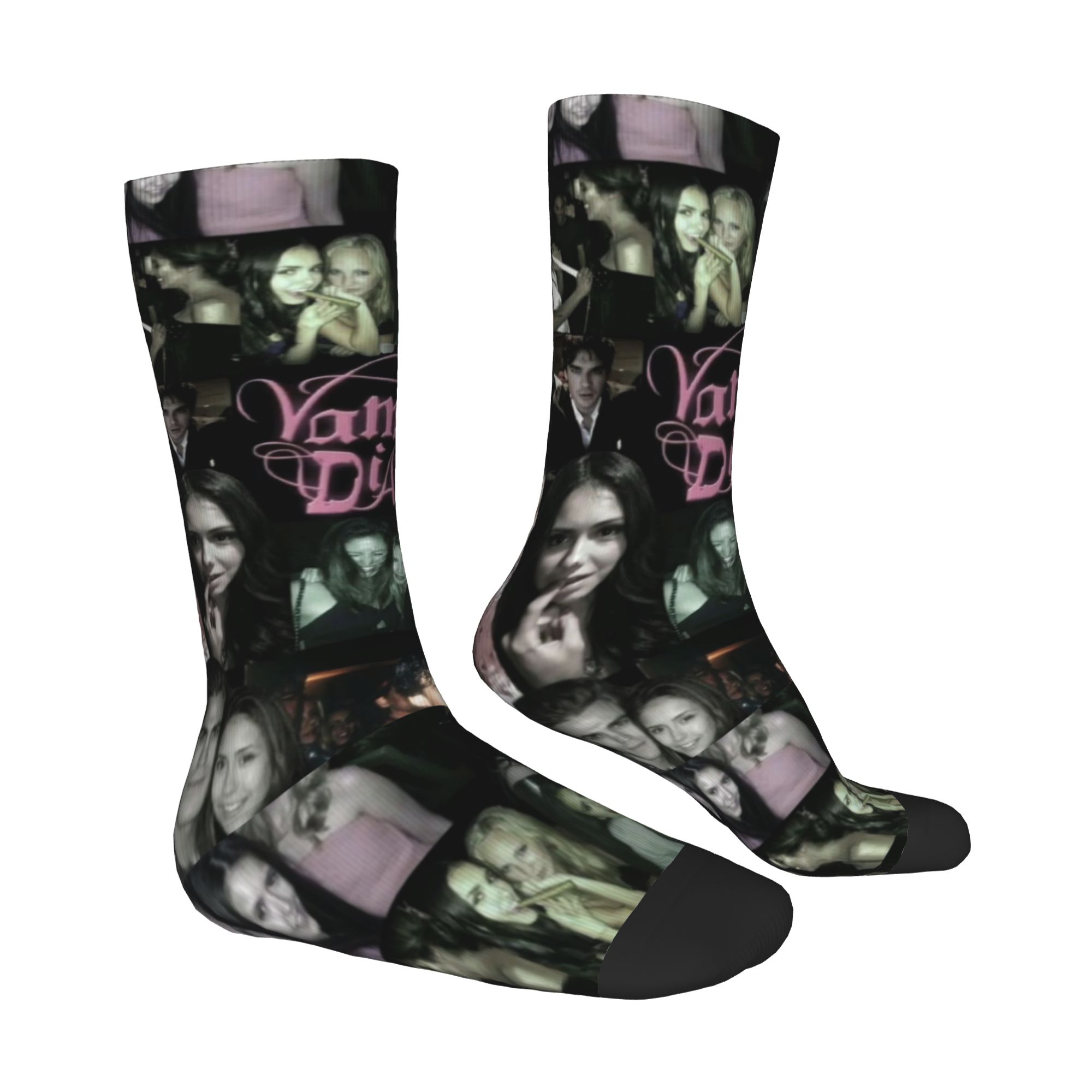 Custom The Vampire Diaries Men - Dress Sock Men ulasan dan harga
